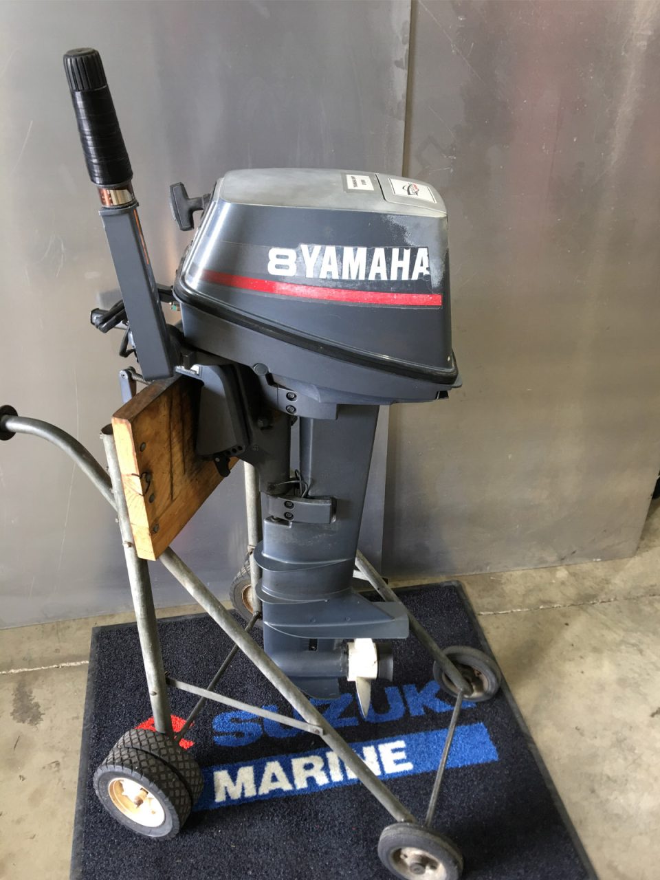 Yamaha 8hp Outboard long shaft sold Boating Scene